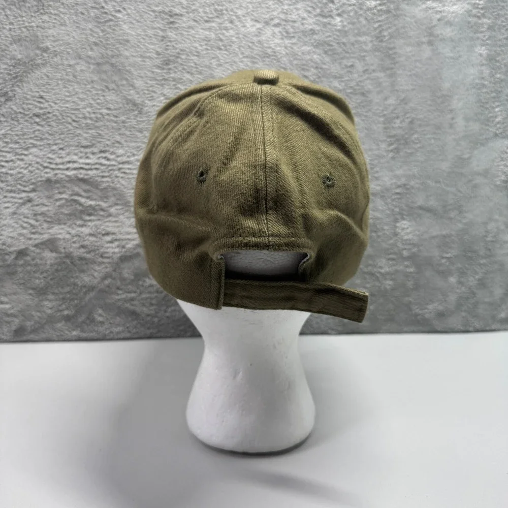 Sodima Paris France Eiffel Tower Baseball Hat Cap Green Brown Adjustable OSFM